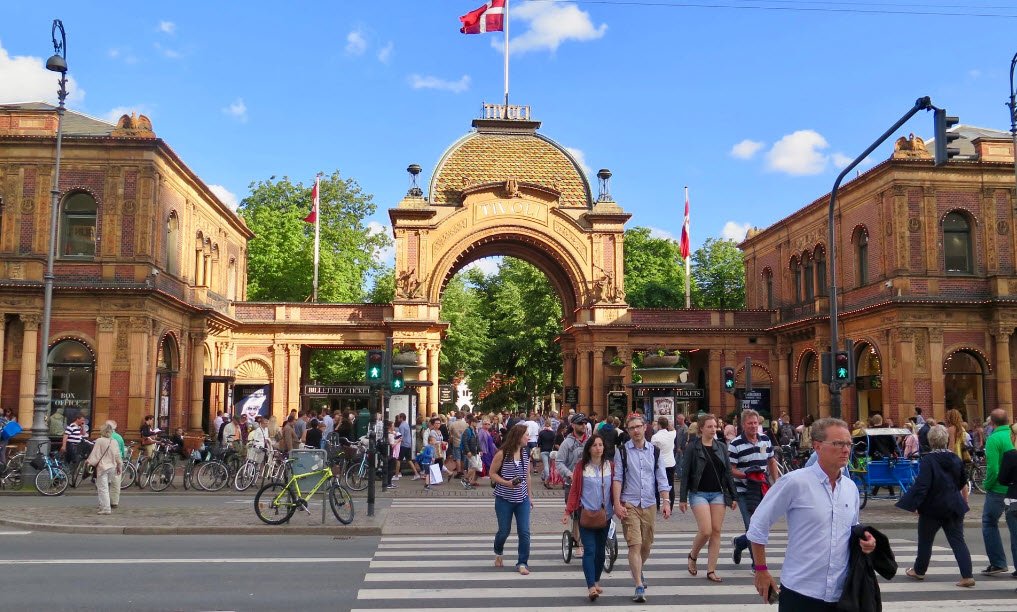 Tivoli Gardens, Copenhagen, Denmark